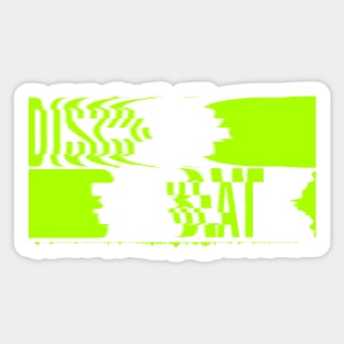 Disco Beat Sticker